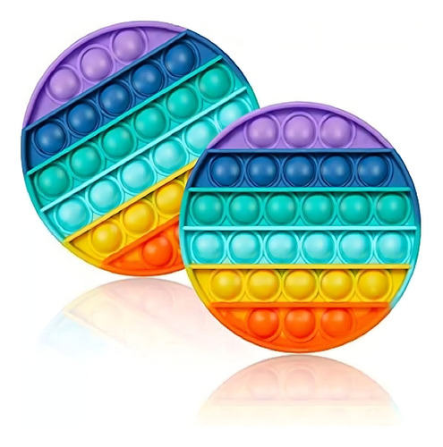Juguete antiestrés con burbujas Pop It Fidget Toy en Brasil