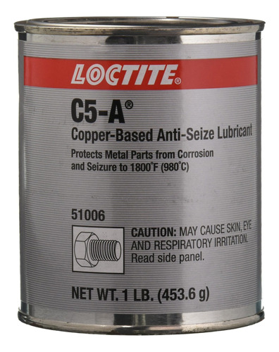 Loctite 51006 Copper Lb 8008 C5-a Anti-seize Lubricante, -20
