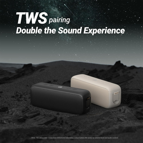 Bogasing - Altavoz Bluetooth G6, Altavoces Inalámbricos Port