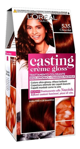 Tinta  Loreal Casting Creme Gloss 535 Color Chocolate