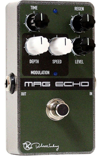 Pedal Keeley Magnetic Echo Delay Vintage Tape Echo C/ Cor Única