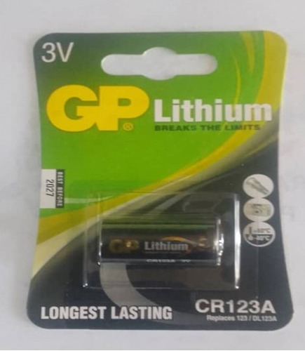 Bateria De Lithium 3v Gpc123a-2u1 2027