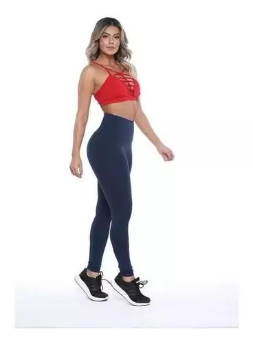 Calça Legging Academia Feminina Dia Dia Esportiva Cores Div