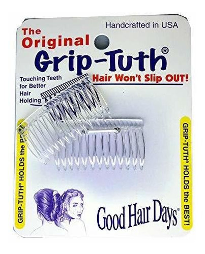 Peines - Good Hair Days The Original Grip-tuth Hair Combs, S