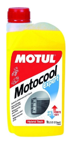 Anticongelante Para Moto Motul Motocool Expert 37c 1l