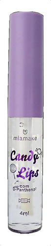 Candy Lips Lip Oil Com D-panthenol Da Mia Make Cor Transparente