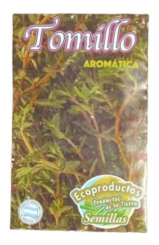 Semillas Huerta Ecoproductos Tomillo