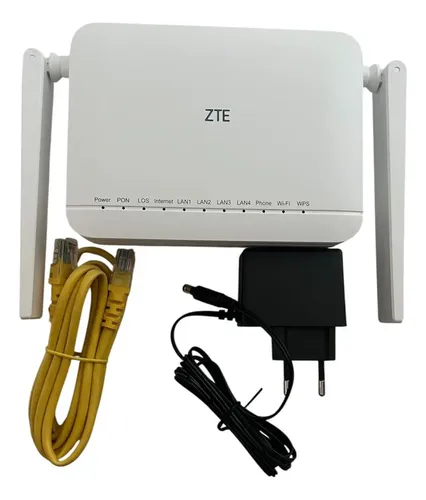 Modem Roteador ZTE F6201B GPON WiFi 6 AX3000 | MercadoLivre