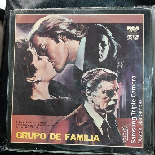 Vinilo Grupo De Familia Franco Mannino Luchino Visconti Bs1