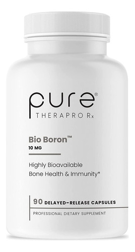 Bio Boro (glicina Bororgánica) 10 Mg 90 Caps, Pure,