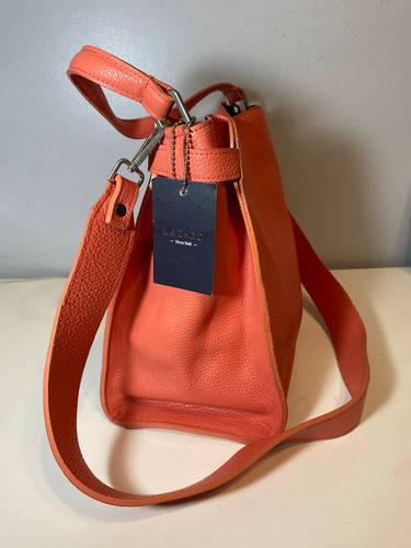 Cartera Maui Lazaro Color Coral Coral Lisa Níquel Coral (Usado)