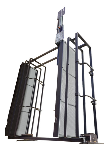 Especiero 20cm 2 Pisos Rieles Ocultos Izquie + 4 Separador