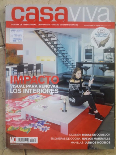 Revista Casa Viva Decoración Diseño N° 140 Enero 2009