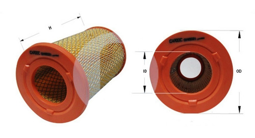 Filtro Aire Cardoc Nissan Pick-up D-22 Fronteir