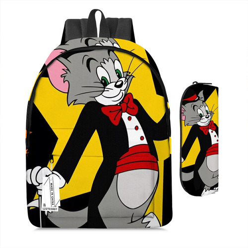 Mochila Infantil Factory Dire Cartoon Tom Y Jerry