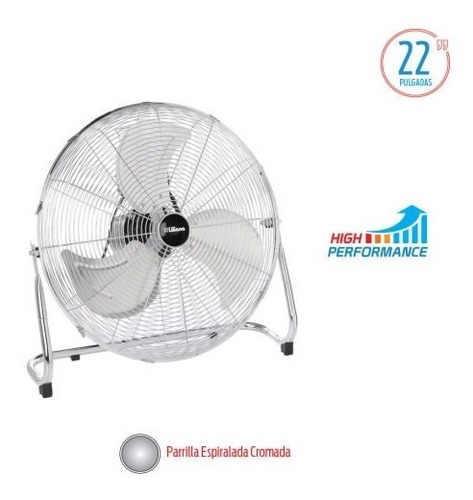 Ventilador Turbo Liliana 22 Vtfm22 Reclinable 3 Aspas Metal