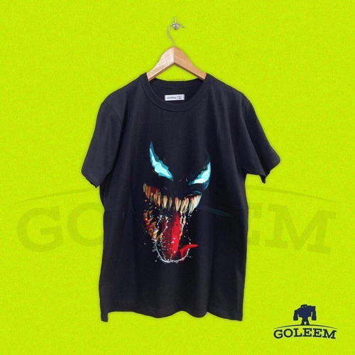 Remeras Estampadas Dtg Full Hd Venom Ojos Comics Pelis