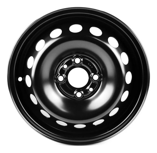 Roda De Ferro 14  Preta Fiat 51855519