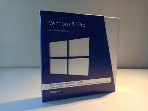 Windows 8.1 Pro Genuíno Box Fpp - Mídia Física 