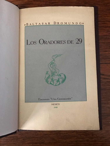 Los Oradores De 29 (Usado)