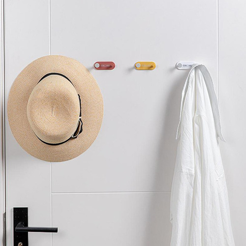 4 Piezas Ganchos De Pared Autoadhesivos Ganchos De Plástico