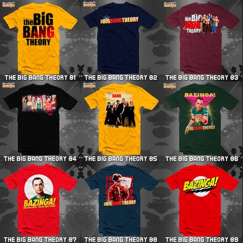 Playeras the big bang theory new arrivals