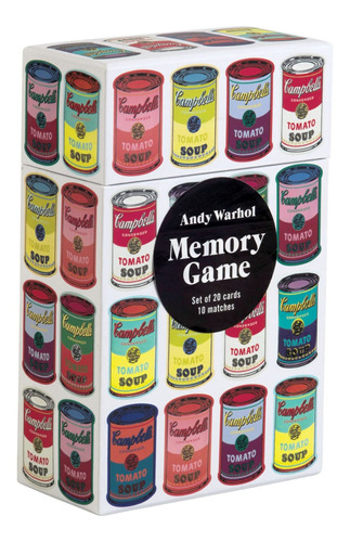 Libro Andy Warhol Memory Game - Nuevo