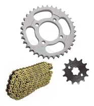 Comprar Kit Transmisión Motomel Blitz 110 Cadena Dorada