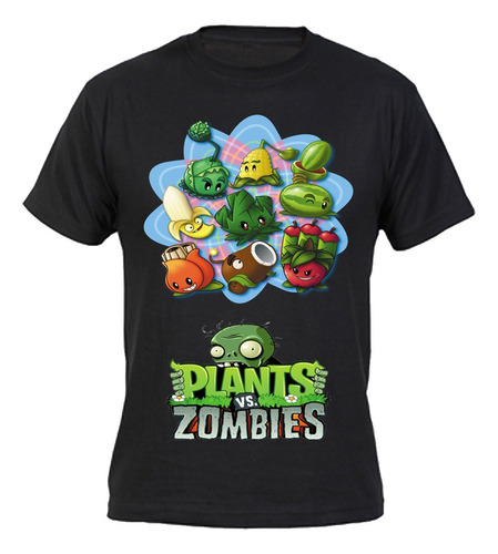 Polera Plantas Vs Zombie