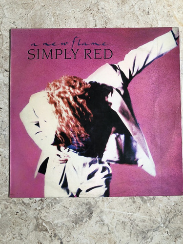 Vinilo Lp Simply Red - A New Flame - Excelente Estado