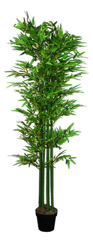 Kit 2 Plantas Artificiales Tipo Bamboo 180cm Recepcion