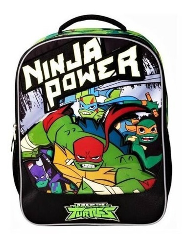 Bolso Con Correa Ajustable De Espalda - Tortugas Ninja 