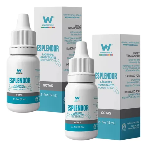 2 Gotas Esplendor Ojos - Ml A $19327 - mL a $18360