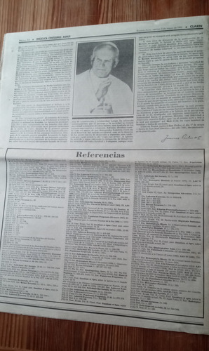 Carta Encíclica Centésimas Annus Juan Pablo Ii Clarín Doc. E (Usado)