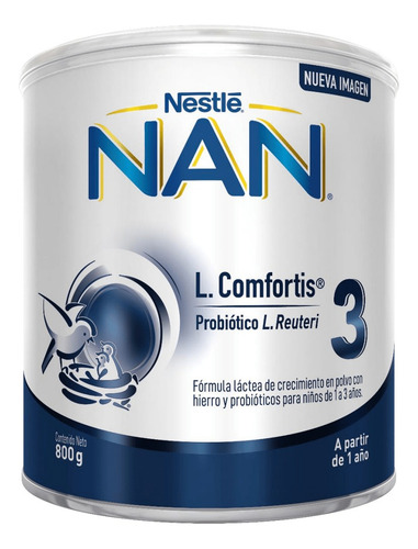 Leche Nan 3 L Comfortis 800gr