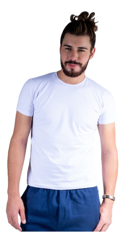 Camiseta Masculina Básica Cotton