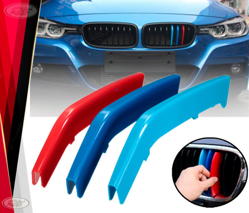 Cubierta Rejilla Mascara Bmw Serie 3 F30 2013-2018 3 Colores