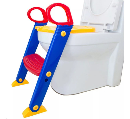 Adaptador Asiento Entrenador De Inodoro Niños Con Escalera