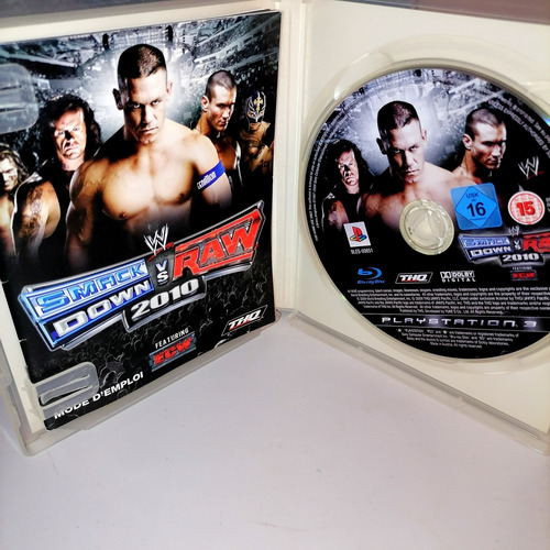 Wwe Smackdown Vs Raw 2010 - Playstation 3 Original (Usado)