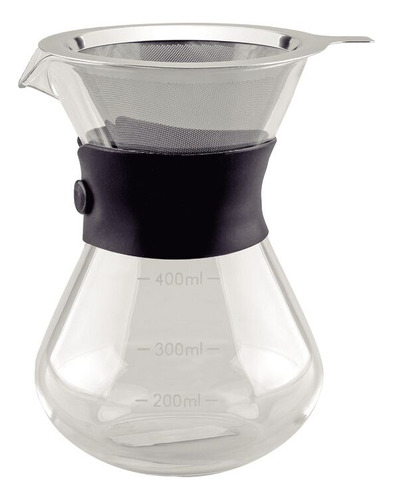 Cafeteira Tramontina com filtro de aço inoxidável 400 ml