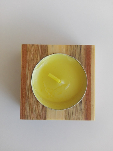 Imagen 2 de 5 de Porta Vela, Tealight 1 Vela 4,5x4,5x1,2 Cm Spa Jacuzzi