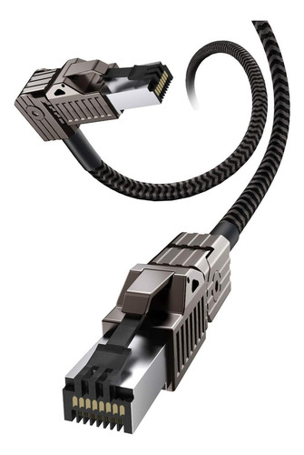 Cabo De Rede Cat 8 40gbps 90o Enc01 2m Hagibis