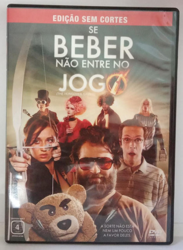 Dvd Se Beber Não Entre No Jogo - Josh Stolberg * Original (Usado)