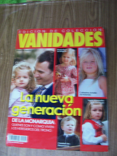 Revista Vanidades-edi.de Colec-nueva Generación De Monarquía