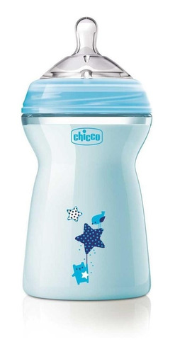 Chicco Biberón Naturalfeeling Azul 330 Ml 6m+