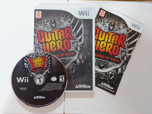 Guitar Hero Warriors Of Rock Wiioriginal Y De Uso 