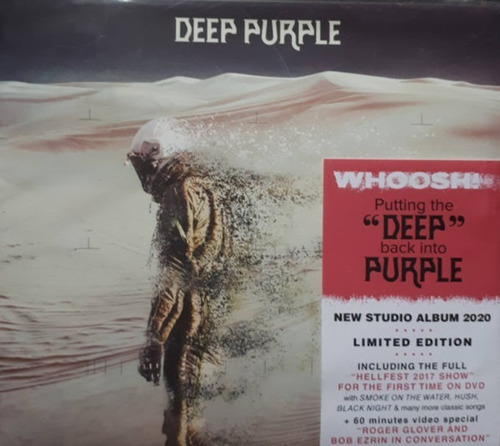 Cd Deep Purple - Whoosh! Digipack Cd+dvd