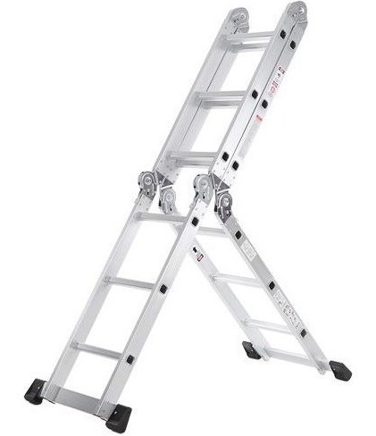 Escalera Multipropósito Aluminio 4x3 Articulada Pintores