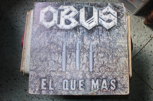 Obus  El Que Más 1984 Vinil Rock Heavy España