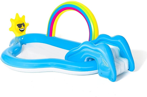 Pileta Niños Centro De Juegos Inflable Playcenter Bestway 